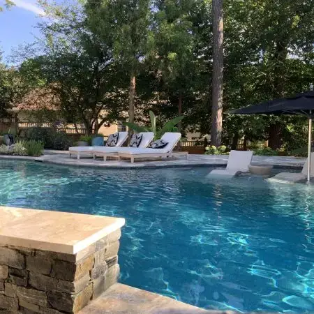 Freeform custom pool North Raleigh
