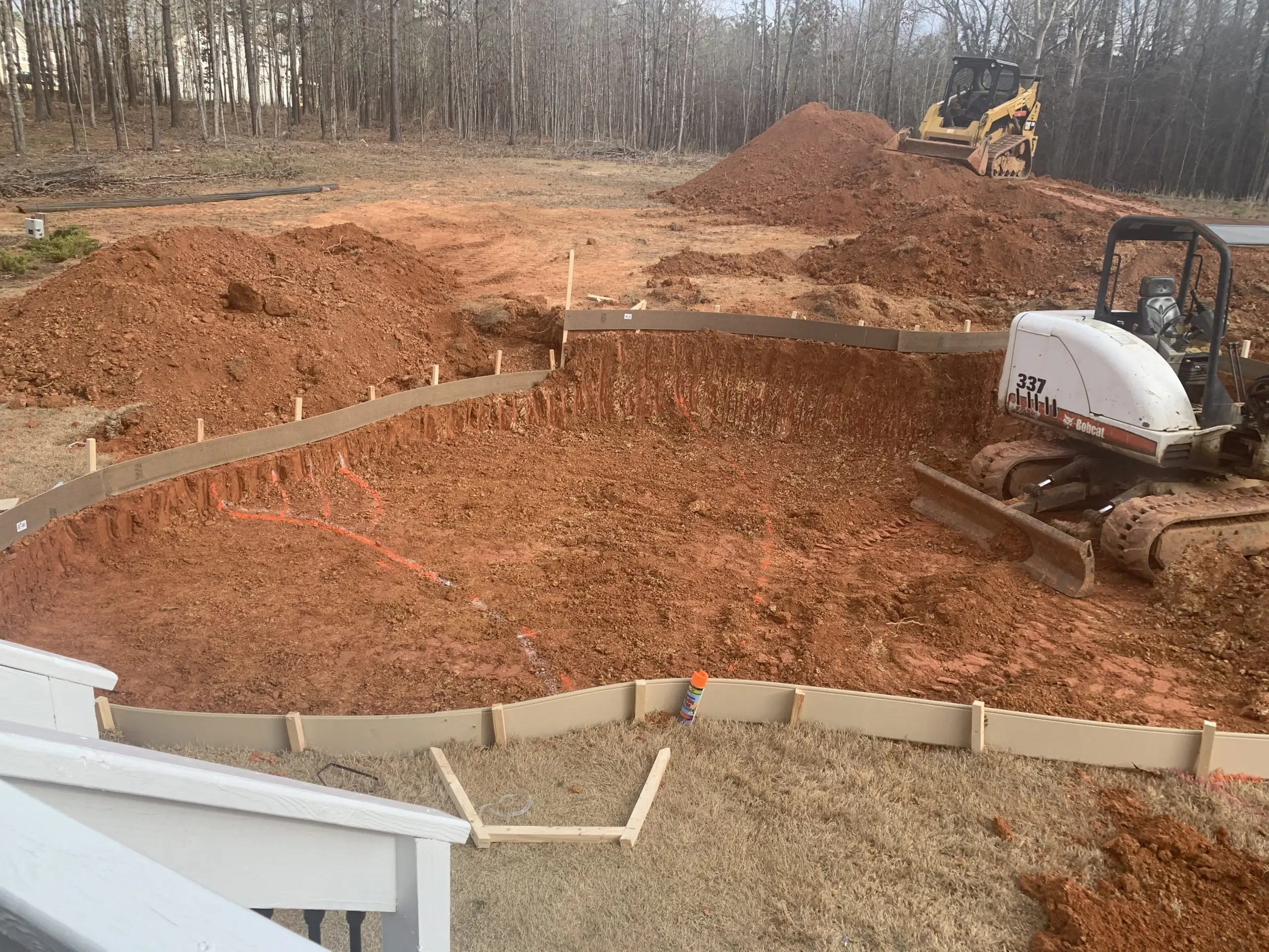 red clay soil